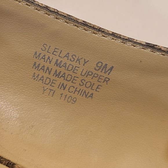 NEW Sam & Libby Snakeprint Sling Back Heels size 9 - Picture 10 of 10